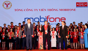 MobiFone đạt danh hiệu Top dẫn đầu Thương hiệu mạnh Việt Nam 2016