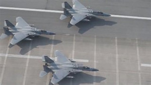 Hàng chục tiêm kích Mỹ gần Triều Tiên diễn tập sẵn sàng chiến đấu