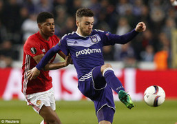 Kết quả Anderlecht vs MU: Bất cẩn phút cuối, MU lại bị cầm hòa