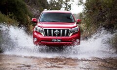 Lộ ảnh Toyota Land Cruiser Prado facelift 2017 hoàn toàn mới lạ