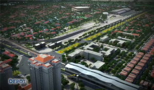 Mô phỏng 3D tuyến metro chạy qua 5 quận ở Hà Nội