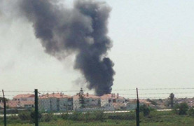 Rơi máy bay sát siêu thị ở Bồ Đào Nha, 4 người thiệt mạng