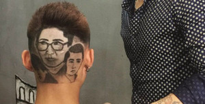 Chàng trai 9X cắt tóc theo hình diễn viên 'Sống chung với mẹ chồng' và 'Người phán xử'