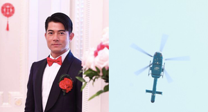 Quách Phú Thành rước cô dâu kém 23 tuổi bằng trực thăng