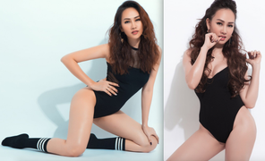 Khó lòng nhận ra MC Kim Duyên trong hình ảnh sexy