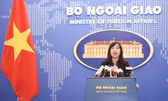 Trung Quốc tập trận ở Biển Đông, Bộ Ngoại giao Việt Nam lên tiếng