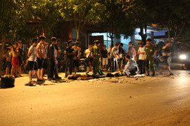 2 xe máy đấu đầu, 4 người thương vong ở Hải Phòng