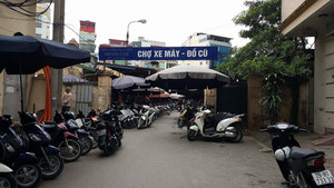 Chợ xe cũ Chùa Hà chờ 'chết' vì ế ẩm