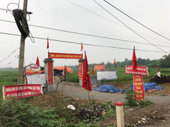 Hình ảnh mới nhất ở Đồng Tâm sau đối thoại với ông Nguyễn Đức Chung