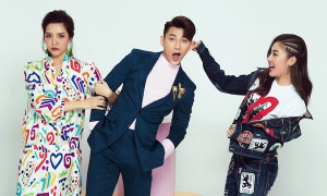 Bích Phương, Văn Mai Hương quậy hết cỡ cùng Isaac