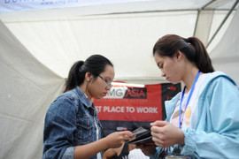 Hơn 1.000 việc làm đã đến với sinh viên Thủ đô