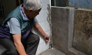 Nhiều nhà dân bị lún, nứt sau một đêm ở Đà Lạt