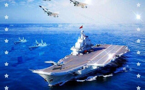 Trung Quốc ghép chiến cơ Nga, tàu Mỹ vào áp phích tuyên truyền