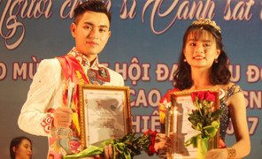 Lộ diện cặp đôi tài sắc nhất Cao đẳng Cảnh sát nhân dân I