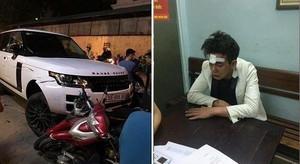 Danh tính tên cướp xe Range Rover tông liên hoàn trên phố Hà Nội