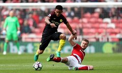 Video kết quả trận Middlesbrough vs Man City: Man City hòa chật vật đội nhược tiểu