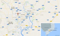 Bị truy bắt, giang hồ đòi nợ xịt hơi cay vào cảnh sát