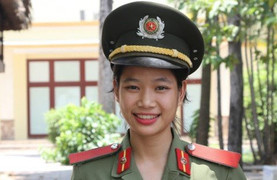 Nữ sinh Đại học An ninh giỏi võ, sở hữu thành tích học tập đáng mơ ước