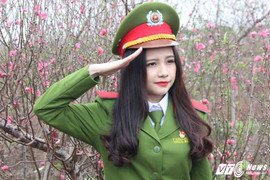 Hot girl CĐ Cảnh sát nhân dân I bật mí cách kiếm điểm cao khối C năm 2017