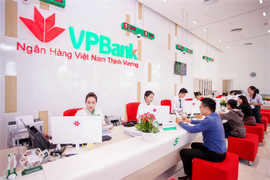 Thu nhập hoạt động thuần Quý I/2017 của VPBank tăng trưởng khả quan