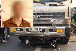 Xe tải đi ngược chiều cố tình lấn làn, đâm chết 2 người ở Bắc Giang: Tài xế vừa ra tù