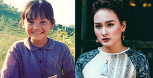 Ảnh thuở nhỏ đáng yêu của diễn viên chính phim 'Sống chung với mẹ chồng'