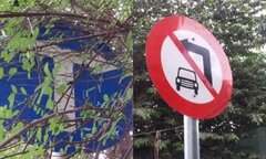 Muôn kiểu biển báo bẫy người đi đường ở TP.HCM