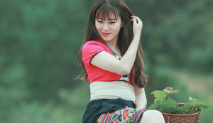 Ảnh kỷ yếu dân tộc Thái rực rỡ của học sinh Thanh Hóa