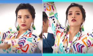 Ngồi ghế nóng 'Vietnam Idol Kids', Bích Phương vẫn 'lầy' thế này đây