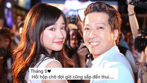 Rộ tin đồn cưới Trường Giang vào tháng 5, Nhã Phương lên tiếng