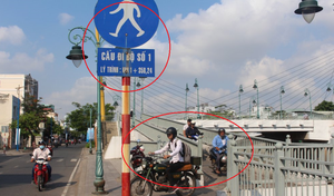 Video: Chỉ mặt những kẻ vô văn hoá ngang nhiên cướp đường của người đi bộ