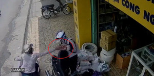 Đang cất ví vào cốp xe, bị cướp giật phăng trong 'nửa nốt nhạc'
