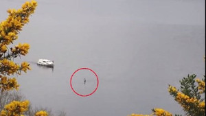 Video: 'Thủy quái' hồ Loch Ness bơi lững lờ gây sốc