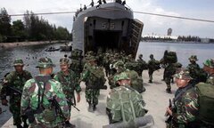 Tập trận, 4 binh sĩ Indonesia thiệt mạng vì trúng đạn