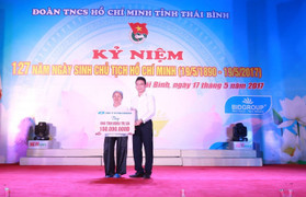 BIDGROUP xây nhà cho mẹ Việt Nam anh hùng, tài trợ học bổng cho 316 trẻ em tại Thái Bình