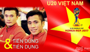 Cảm động tình anh em của 2 cầu thủ đặc biệt nhất U20 Việt Nam