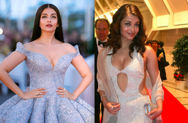 Loạt váy áo sexy của 'Hoa hậu đẹp nhất mọi thời đại' Aishwarya Rai tại Cannes