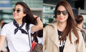 Phạm Hương – Lệ Hằng sang Kenya kêu gọi bảo vệ loài voi