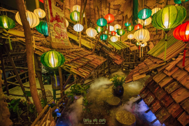 Kiệt tác khu ẩm thực ‘ven sông’ đẹp mê hồn giữa trung tâm Hà Nội