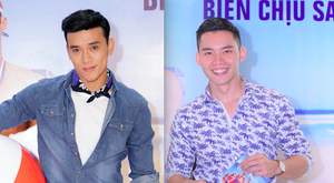 Á vương Thuận Nguyễn đọ vẻ nam tính với MC điển trai nhất VTV