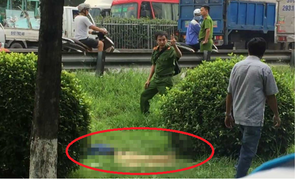 Cô gái trẻ chết bí ẩn trên bãi cỏ ven quốc lộ ở Bình Dương