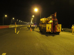 Hai ô tô tông nhau, 3 người chết thảm trên cao tốc Hà Nội - Hải Phòng