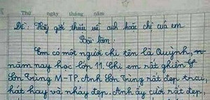 Những bài văn 'bá đạo' của học sinh