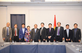 Thủ tướng tiếp một số doanh nhân, trí thức gốc Việt tại Mỹ