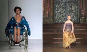 Người mẫu trình diễn catwalk bằng xe lăn, chân giả, truyền cảm hứng cho triệu người