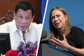 Tổng thống Philippines đáp trả ái nữ nhà Clinton sau phát ngôn gây tranh cãi