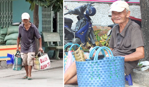 Nỗi đau chồng nỗi đau của người cha già bán bánh nuôi con tật nguyền ở Sài Gòn