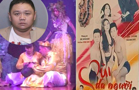 Kịch Minh Béo phản giáo dục, sân khấu đầy ảnh hở hang phản cảm