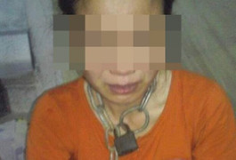 Chồng xích cổ vợ, đánh gãy tay con trai ở Thái Bình gây phẫn nộ