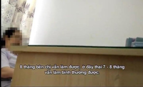 Phòng khám bất chấp mọi quy định, sẵn sàng phá thai 8 tháng tuổi